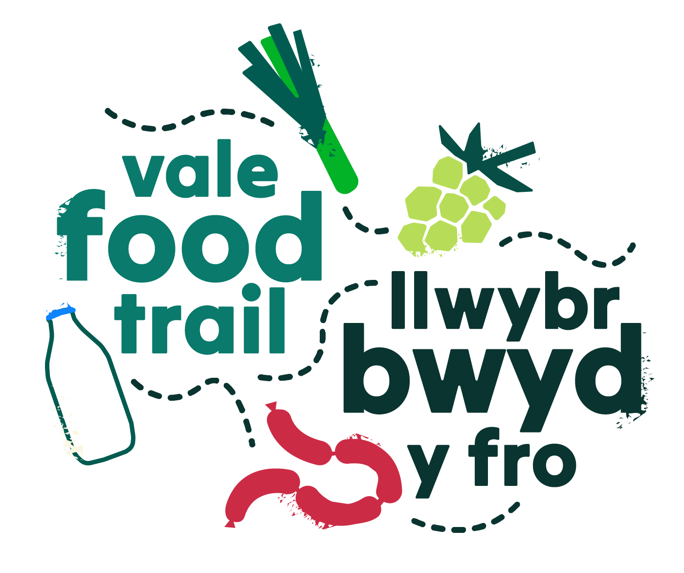 Logo Llwybr Bwyd y Fro