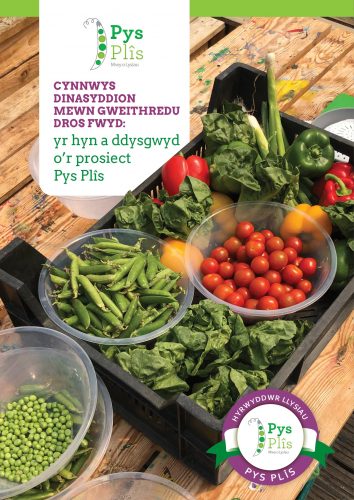 Cynnwys Dinasyddion Mewn Gweithredu Dros Fwyd: Yr hyn a ddysgwyd o brosiect Hyrwyddwyr Llysiau Pys Plîs